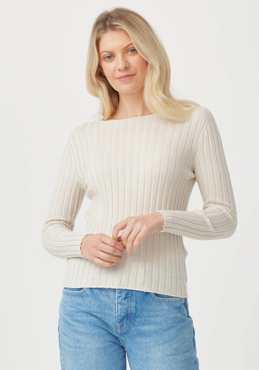 Untouched World Merino Nami Rib Crew