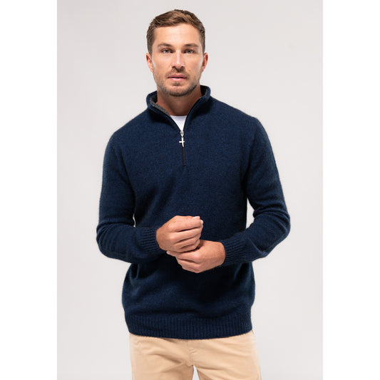 Untouched World Mens Ecopossum Estuary Half Zip