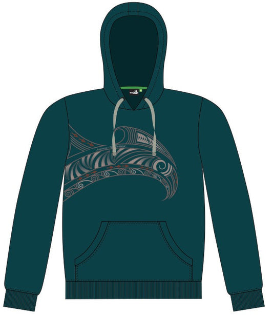 Wild Kiwi Mens Mako Design Sweatshirt Hoodie
