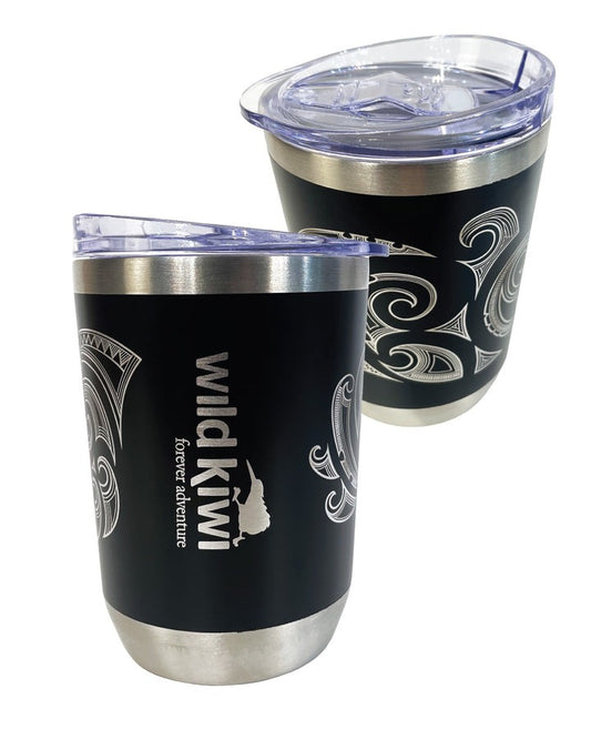 Wild Kiwi Insulated Drink Cup Kowhaiwhai Design