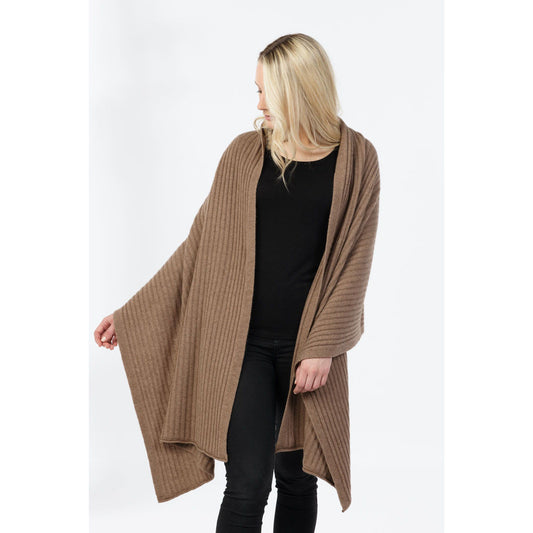 Native World Possum Merino Ribbed Wrap