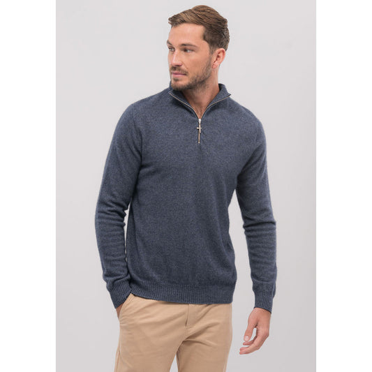Untouched World Mens Cassum Half Zip Sweater