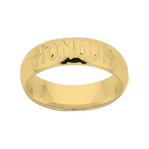 Official Licensed The Hobbit Honour Friendship Ring Gold