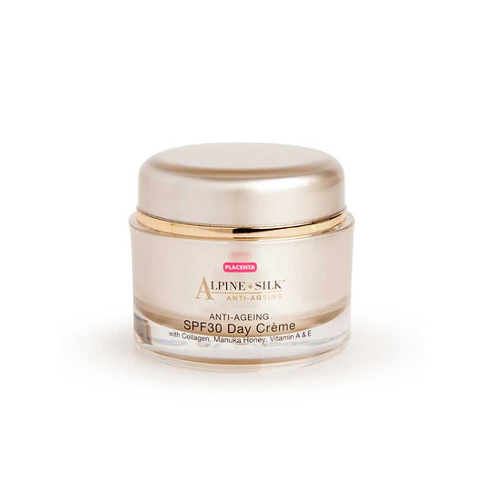 Alpine Silk Anti-Ageing SPF30 Day Creme pot