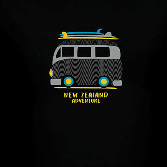 Childrens New Zealand Kombi Adventure T-Shirt Design