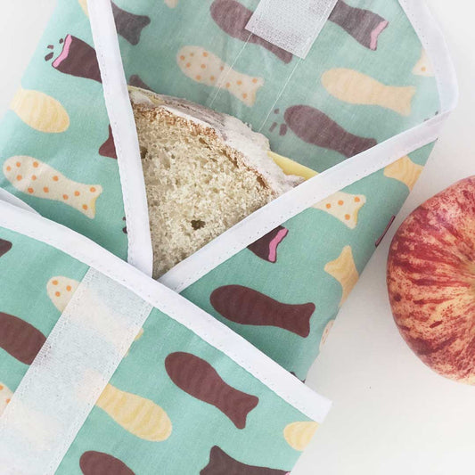 Chocolate Fish Lunch Wraps Used