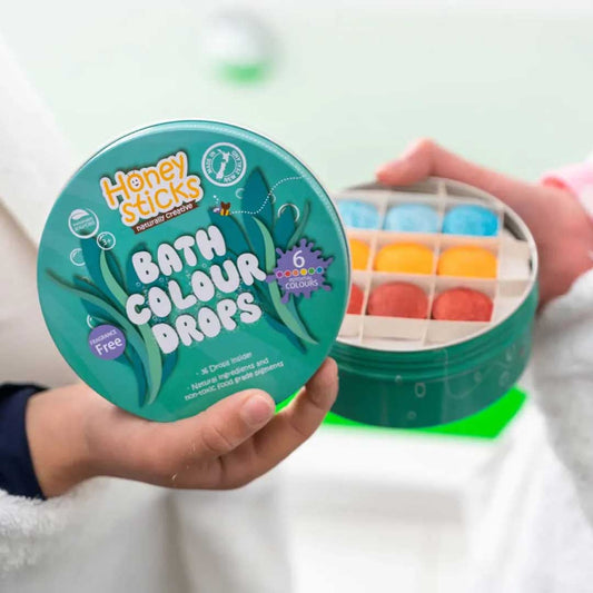 Honeysticks Bath Colour Drops Open