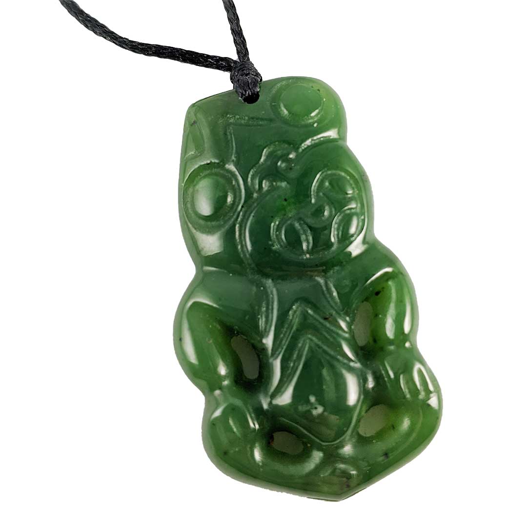 Jade tiki pendant Clearance