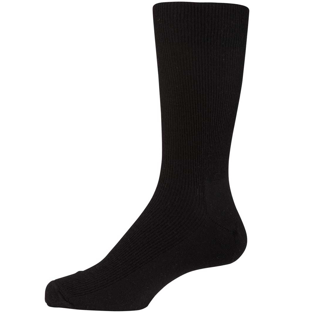 Mens Rib Possum Socks by Duthie & Bull Black