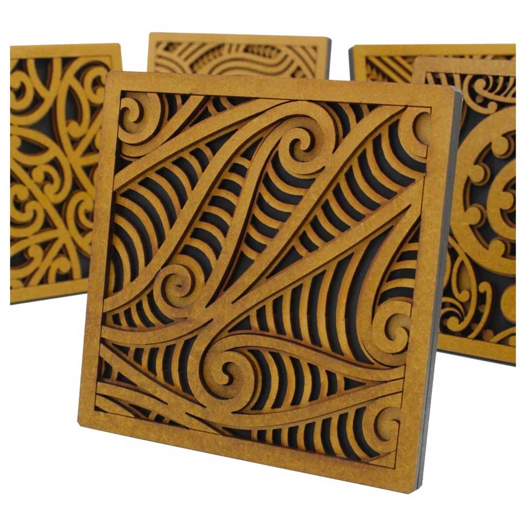 Wooden Rua Tile Art