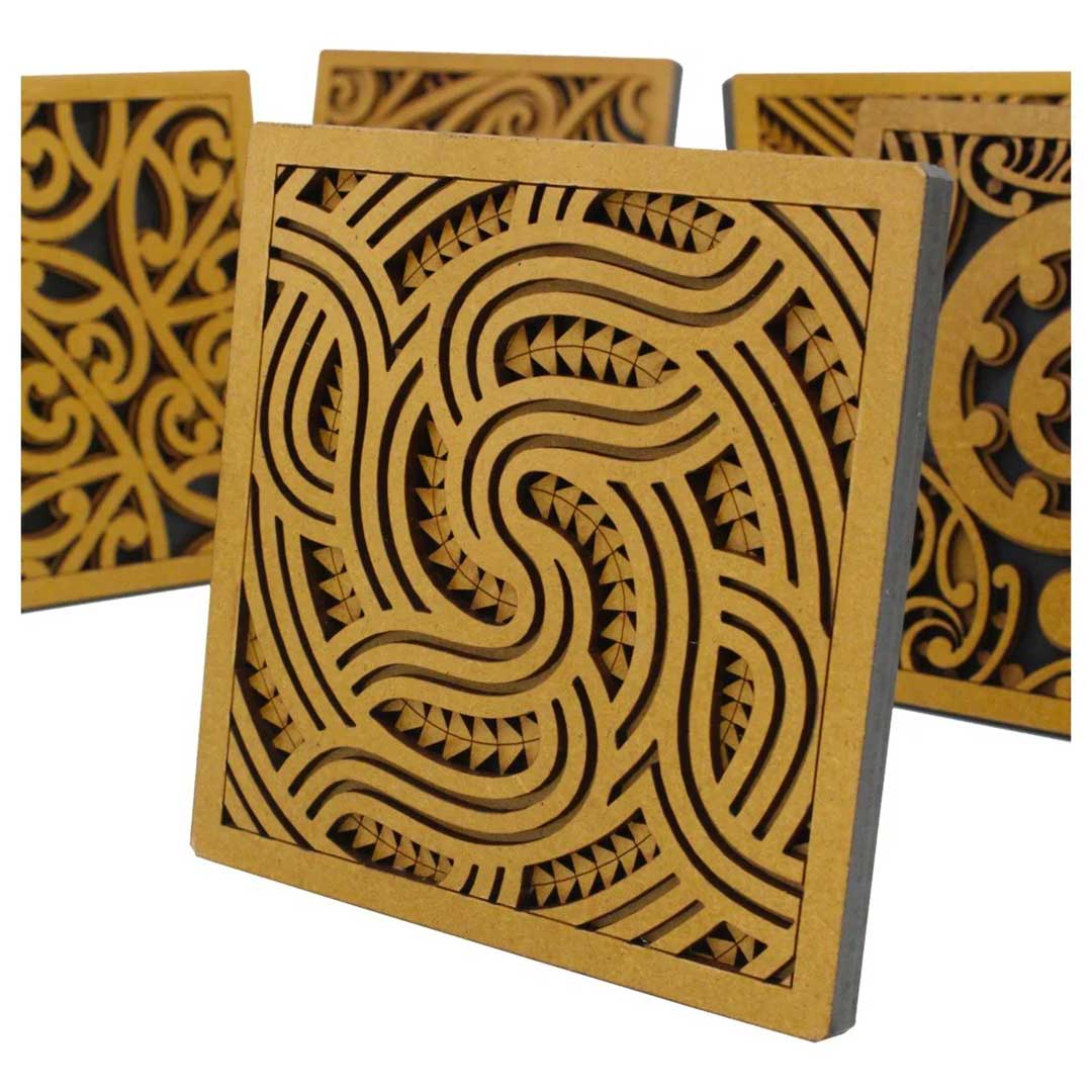 Wooden Wha Tile Art