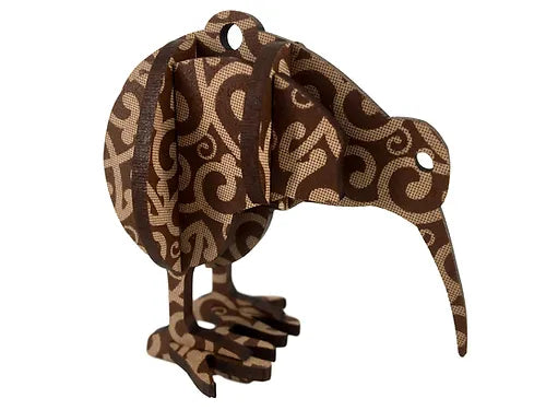 Kiwi Hanging Decoration with Koru Design