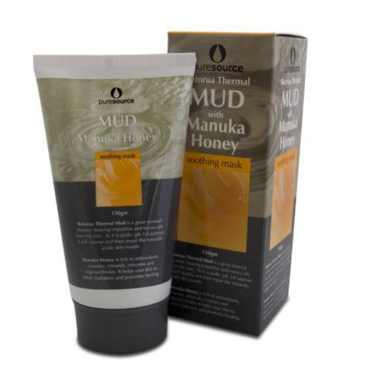 Pure Source Rotorua Thermal Mud Soothing Mask with Manuka Honey 150g