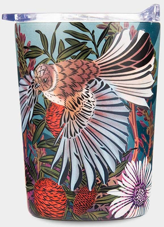 FLOX Fantail Stainless Steel Eco Coffee Cup Back