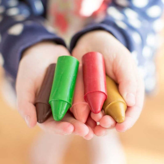 Honeysticks Originals NZ Beeswax Crayons in Hand
