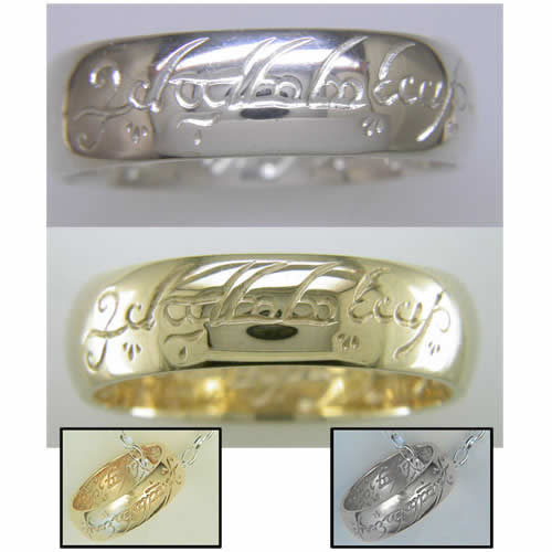 Lord of the Rings ONE RING Pendant with Chain