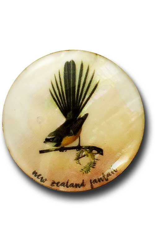 New Zealand Native Bird MOP Fridge Silverfernz