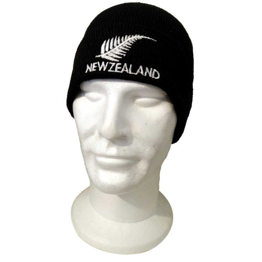 Silver Fern Beanie Side