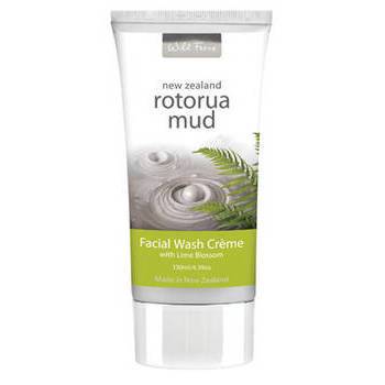 Wild Ferns Rotorua Mud Facial Wash Creme with Lime Blossom