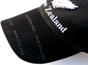 Silver Fern Cap Logo Peek Detail