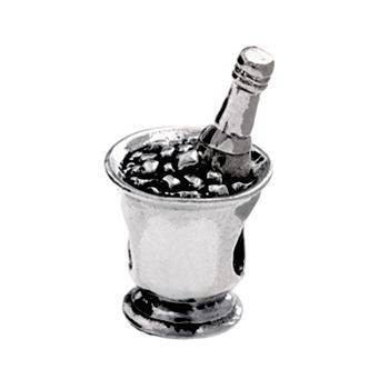Silverado Silver Charm - Champagne Bottle