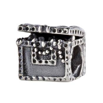 Silverado Silver Charm - Treasure Chest