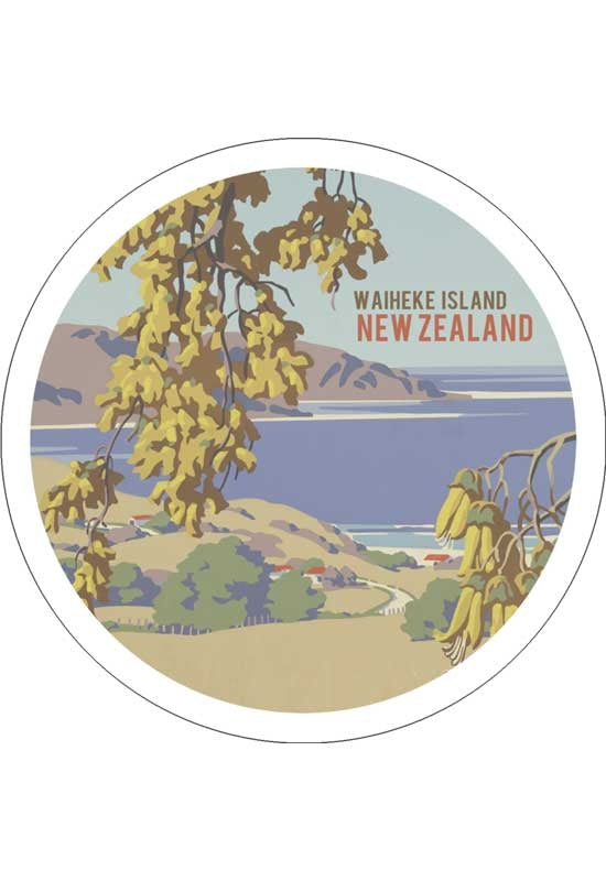 Waiheke Ceramic Coaster