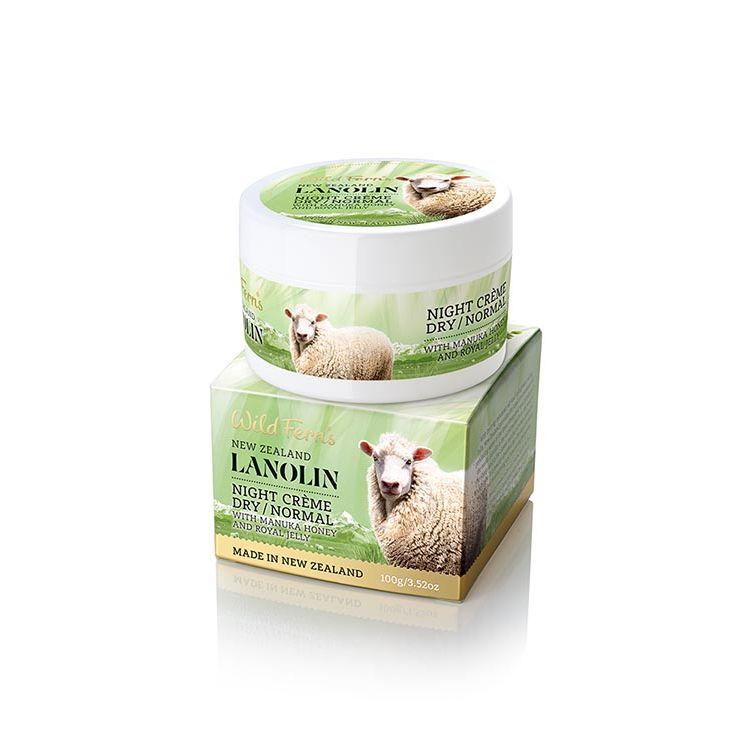 Wild Ferns New Zealand Lanolin Night Creme