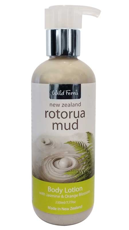 Wild Ferns Rotorua Mud Body Lotion with Jasmine & Orange Blossom