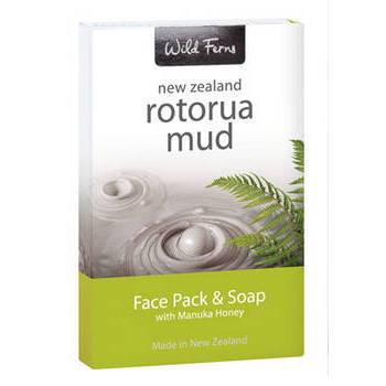 Wild Ferns Rotorua Mud Gift Pack - Face Pack and Soap