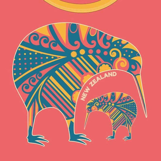 Wild Kiwi Childrens Two Kiwis T-Shirt Design