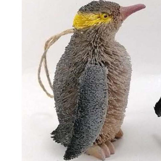 Handmade Yellow Eyed Penguin Decoration