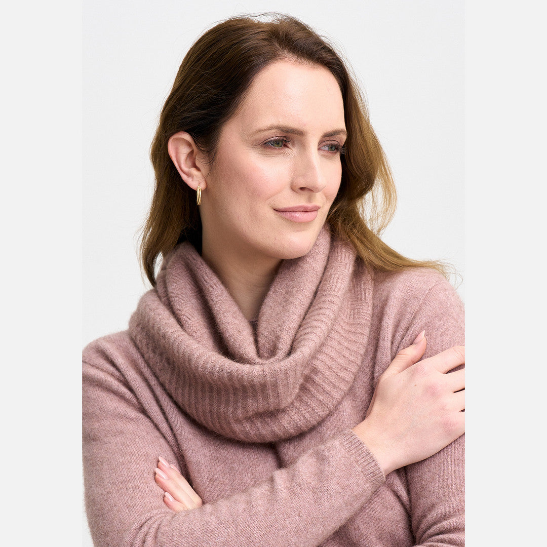 Merinomink Textured Loop Scarf