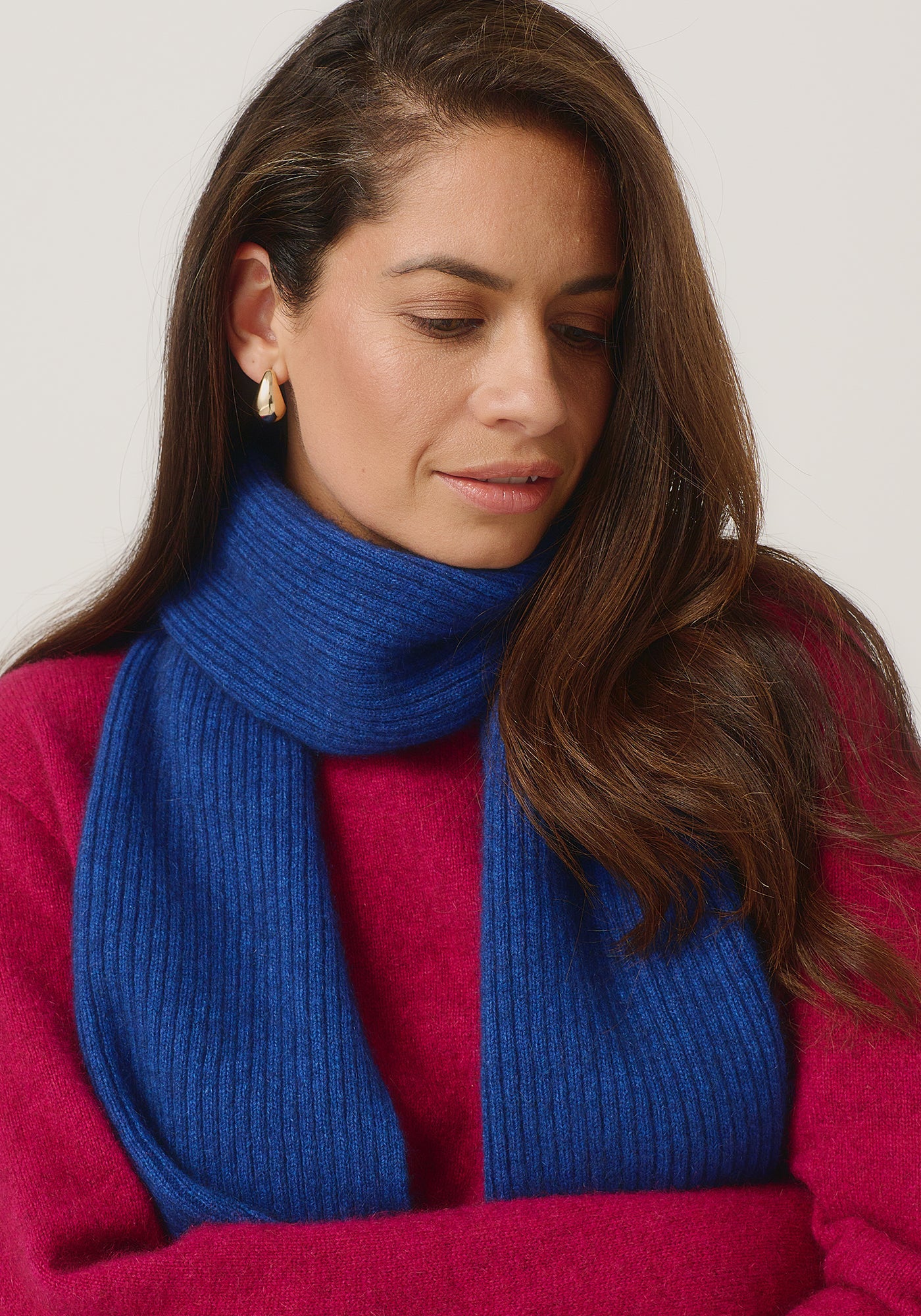 Merinomink Ribbed Scarf
