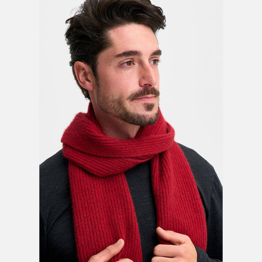 Merinomink Ribbed Scarf