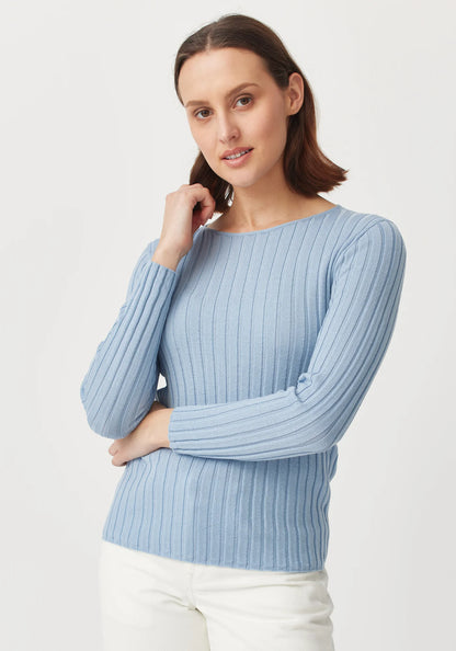 Untouched World Merino Nami Rib Crew