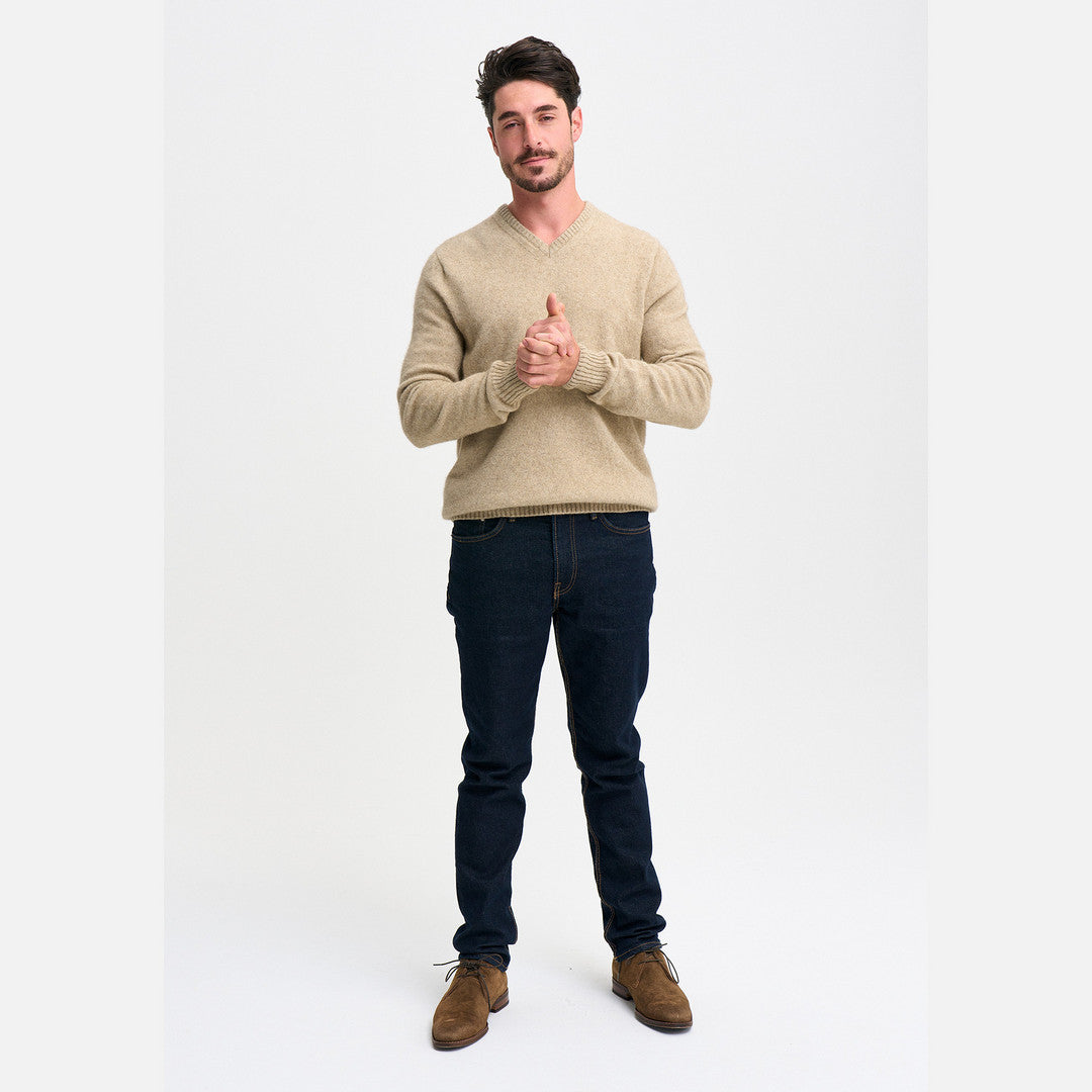 Merinomink Mens Ali V Sweater