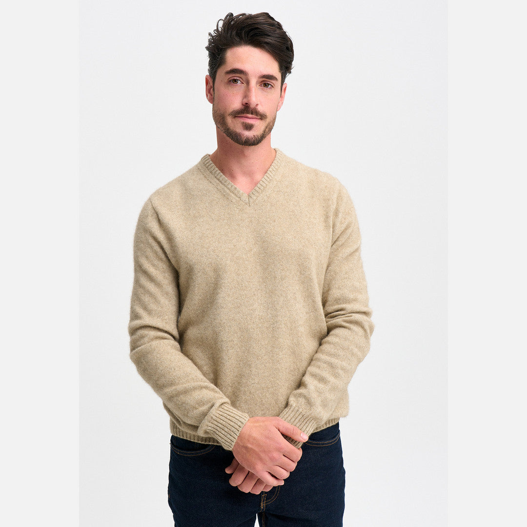 Merinomink Mens Ali V Sweater