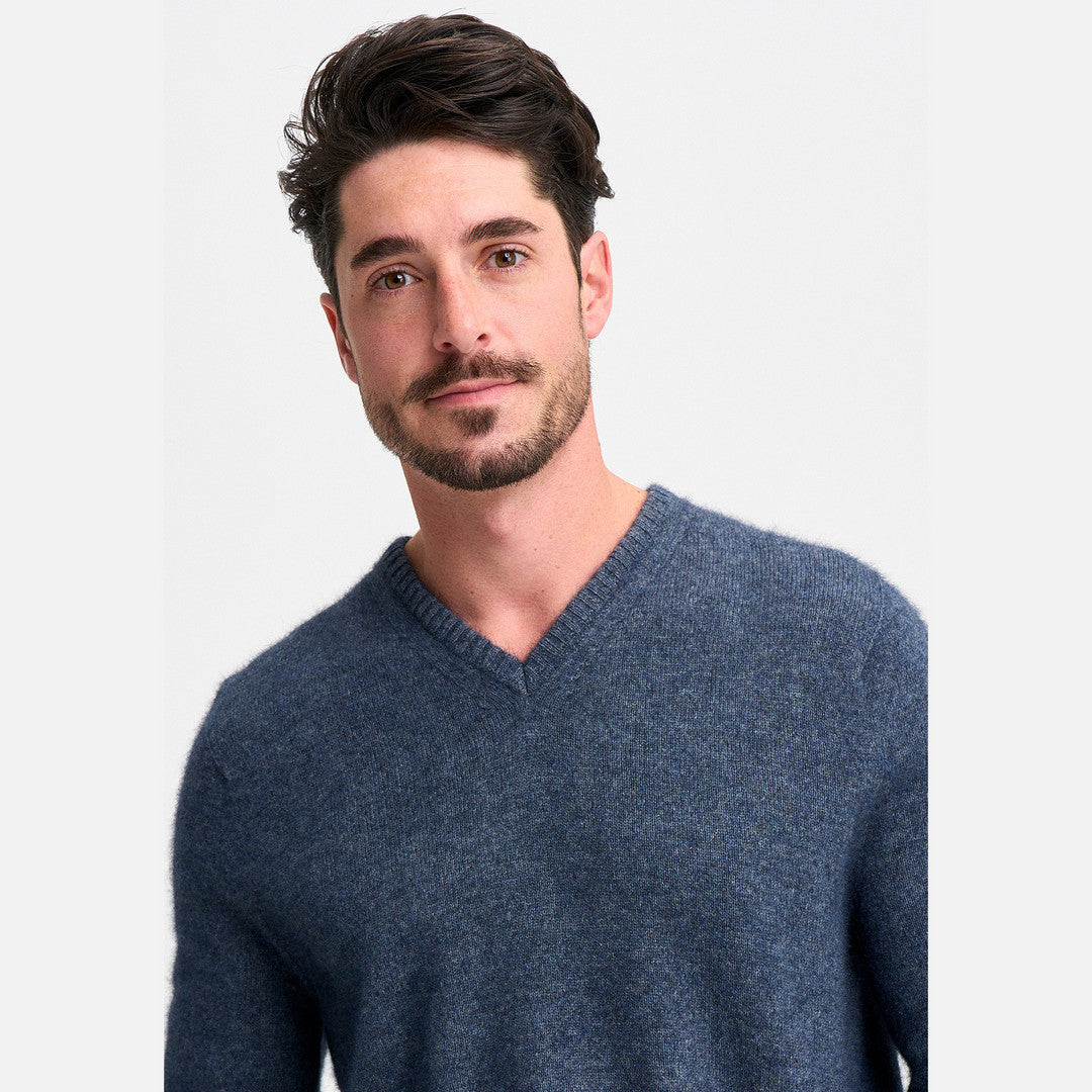 Merinomink Mens Ali V Sweater