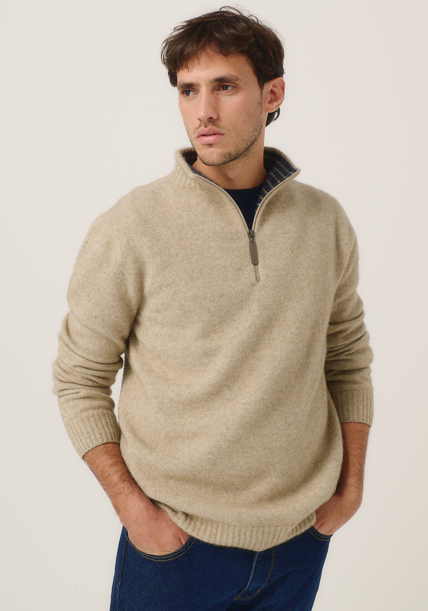 Merinomink Mens Whittaker Half Zip