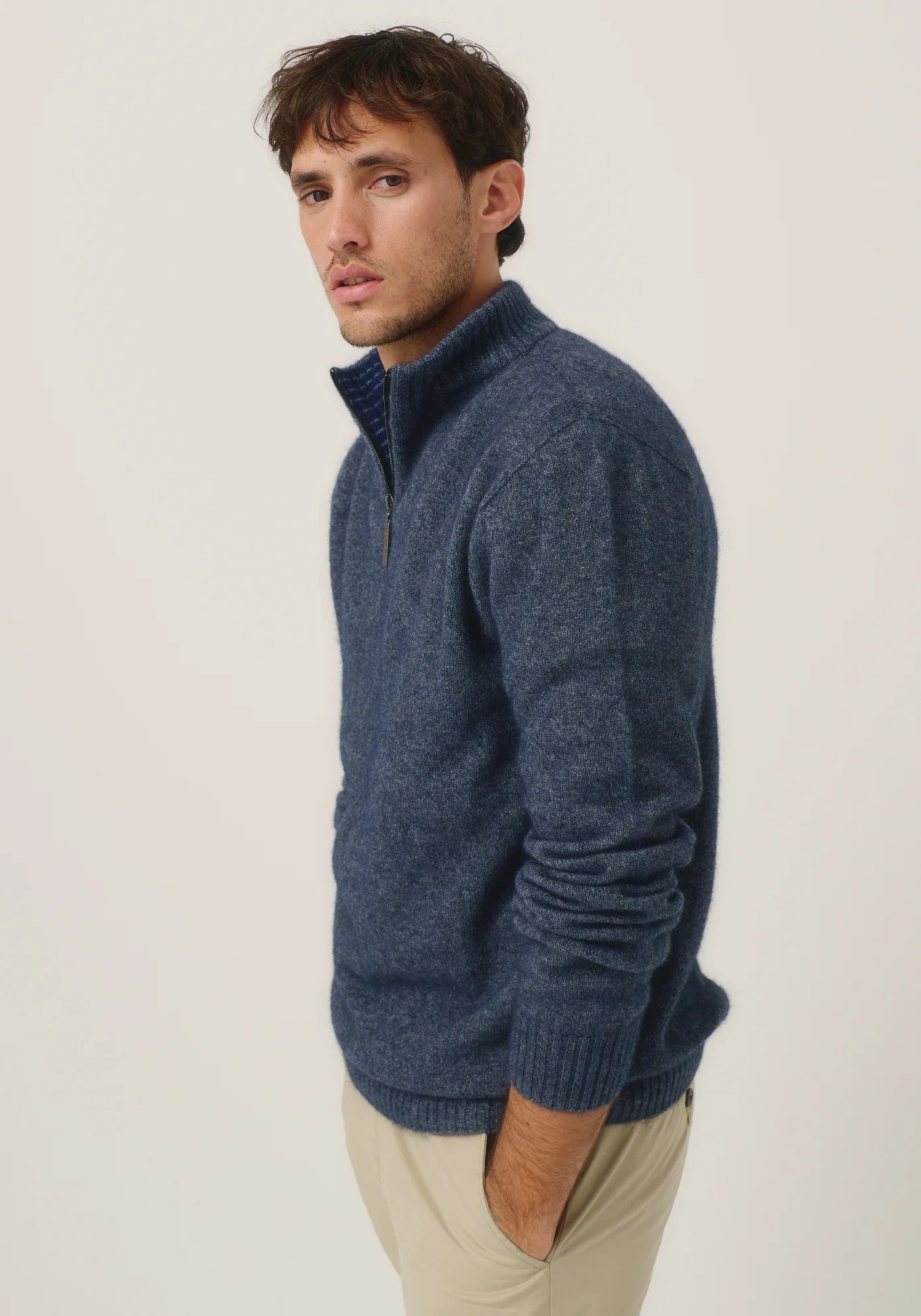 Merinomink Mens Whittaker Half Zip