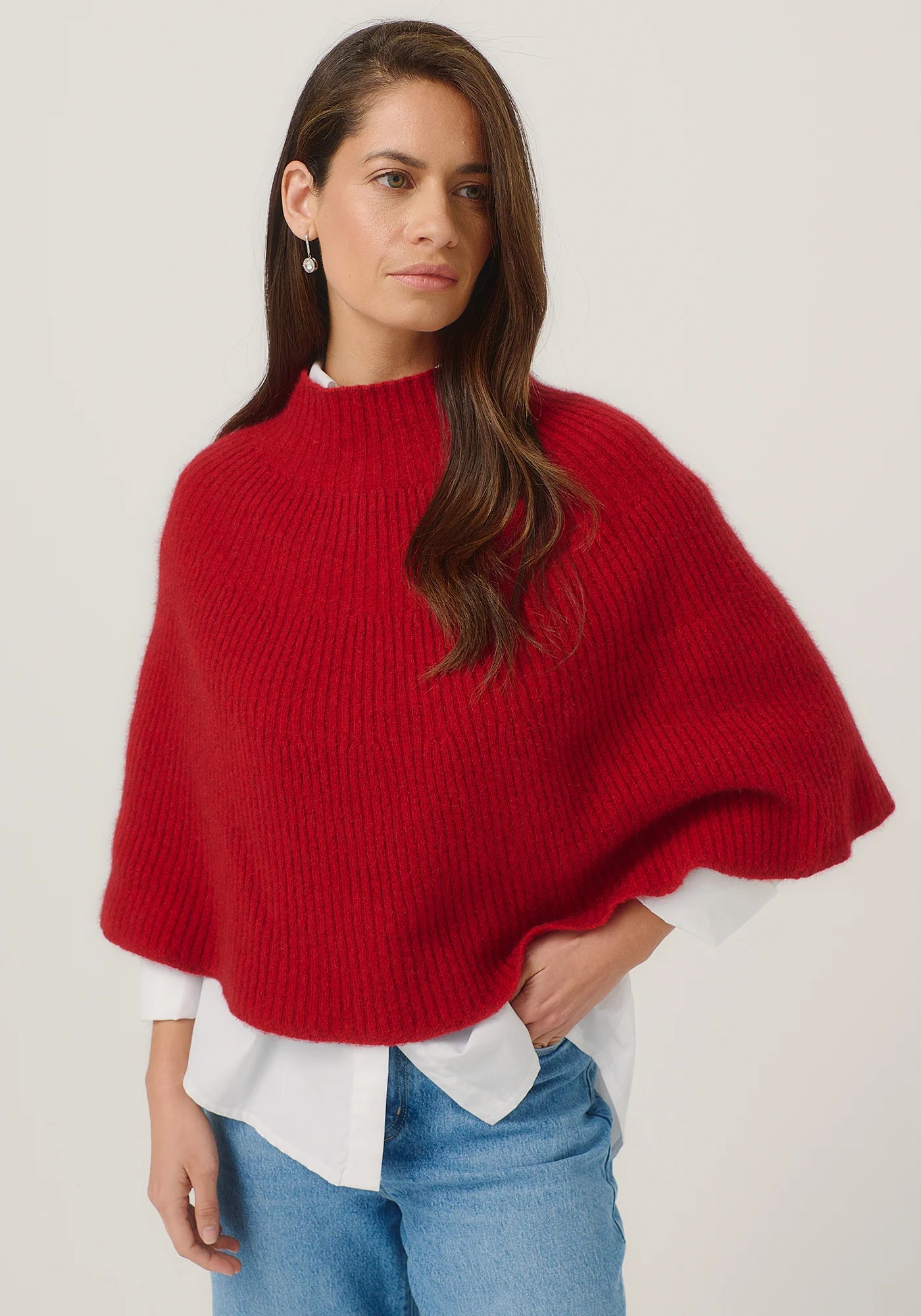 Merinomink Womens Ena Poncho