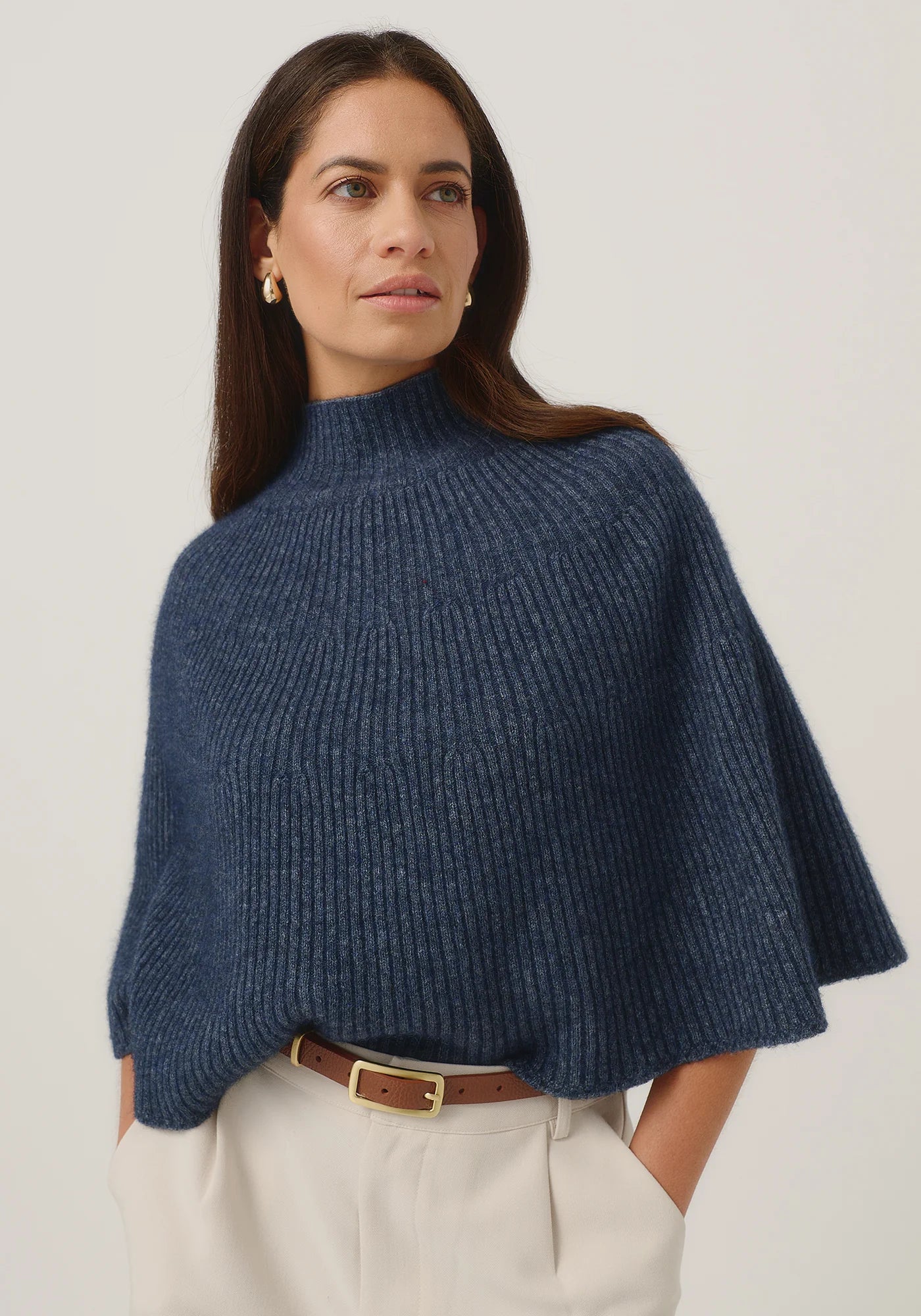 Merinomink Womens Ena Poncho
