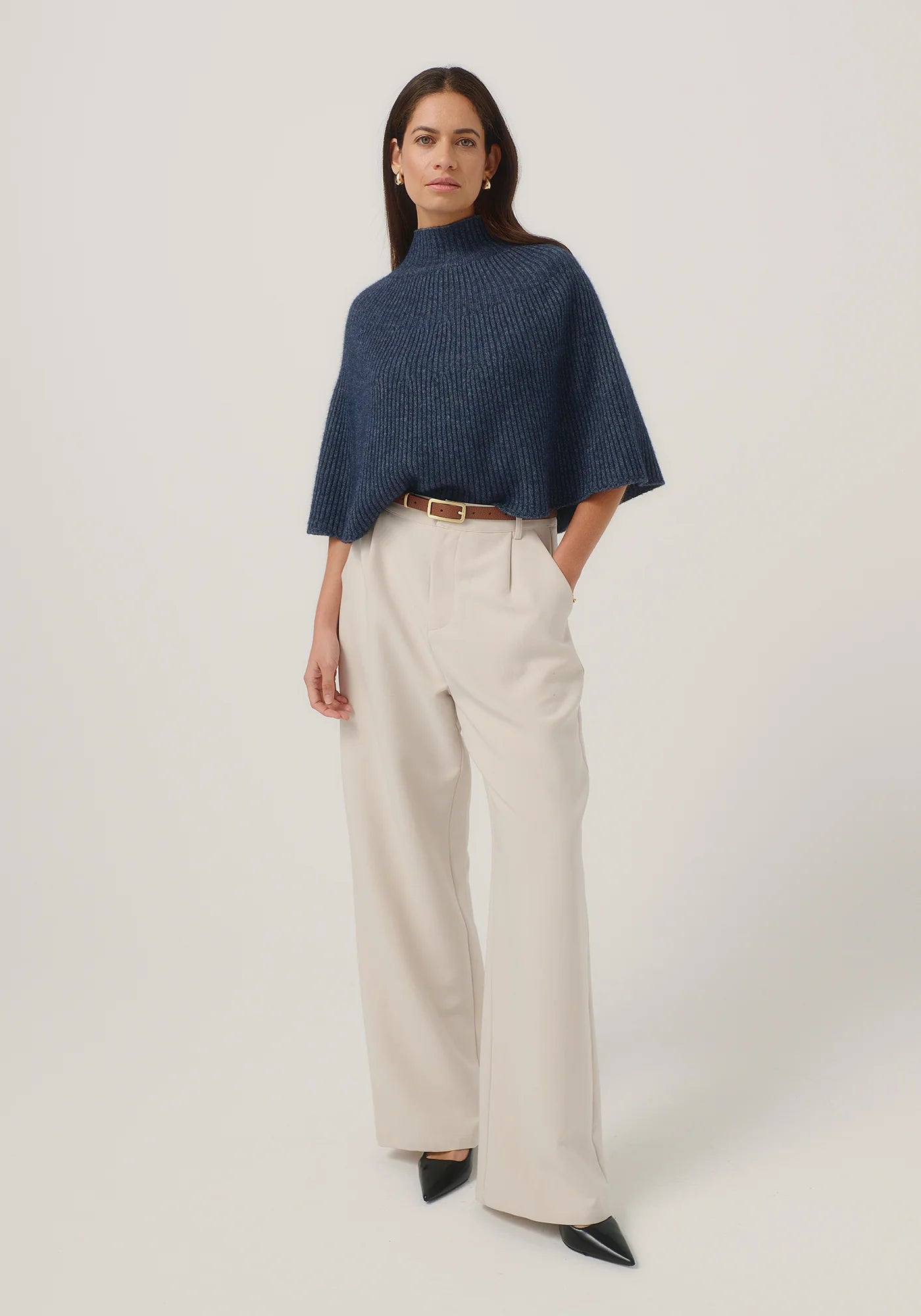 Merinomink Womens Ena Poncho