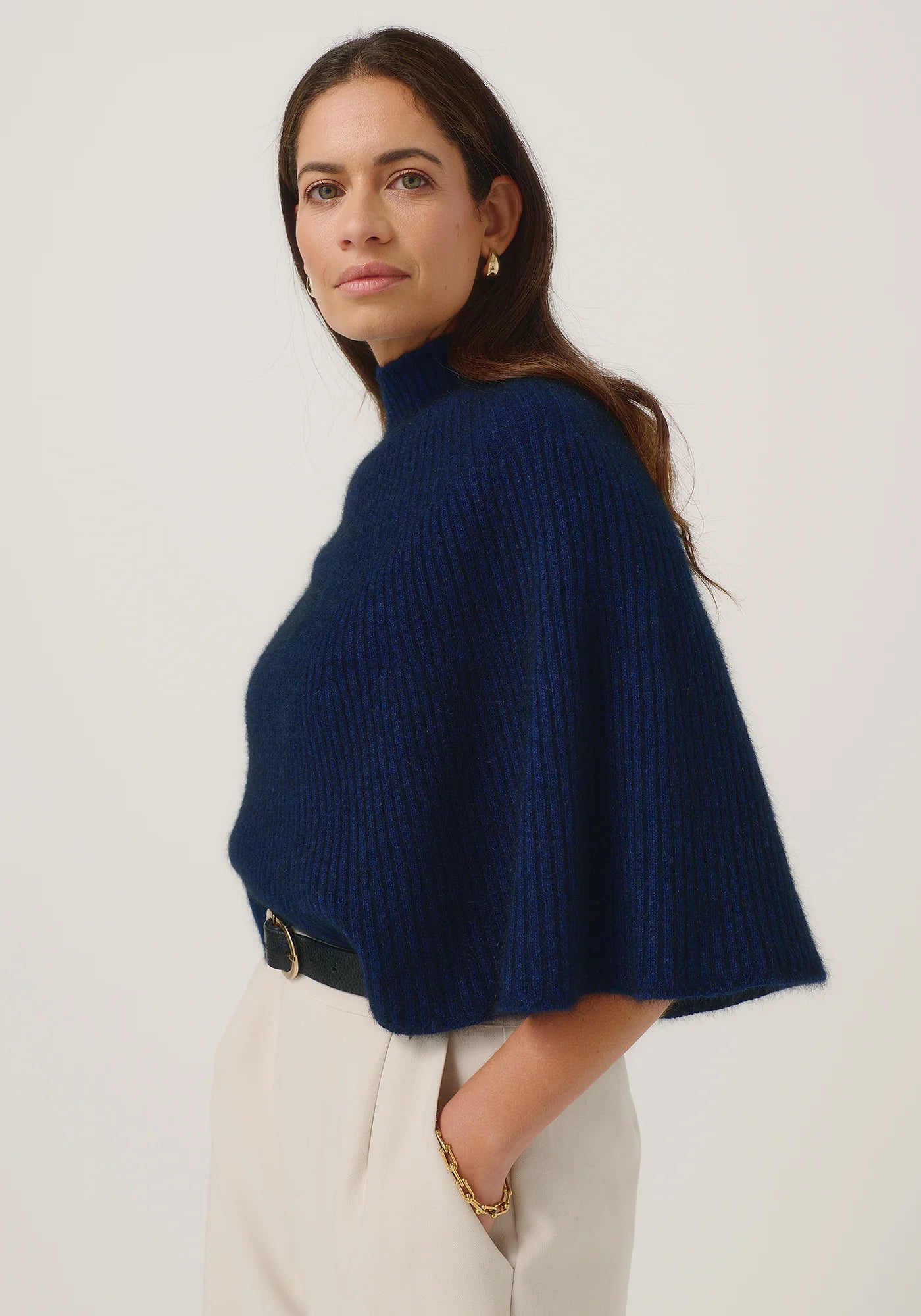 Merinomink Womens Ena Poncho