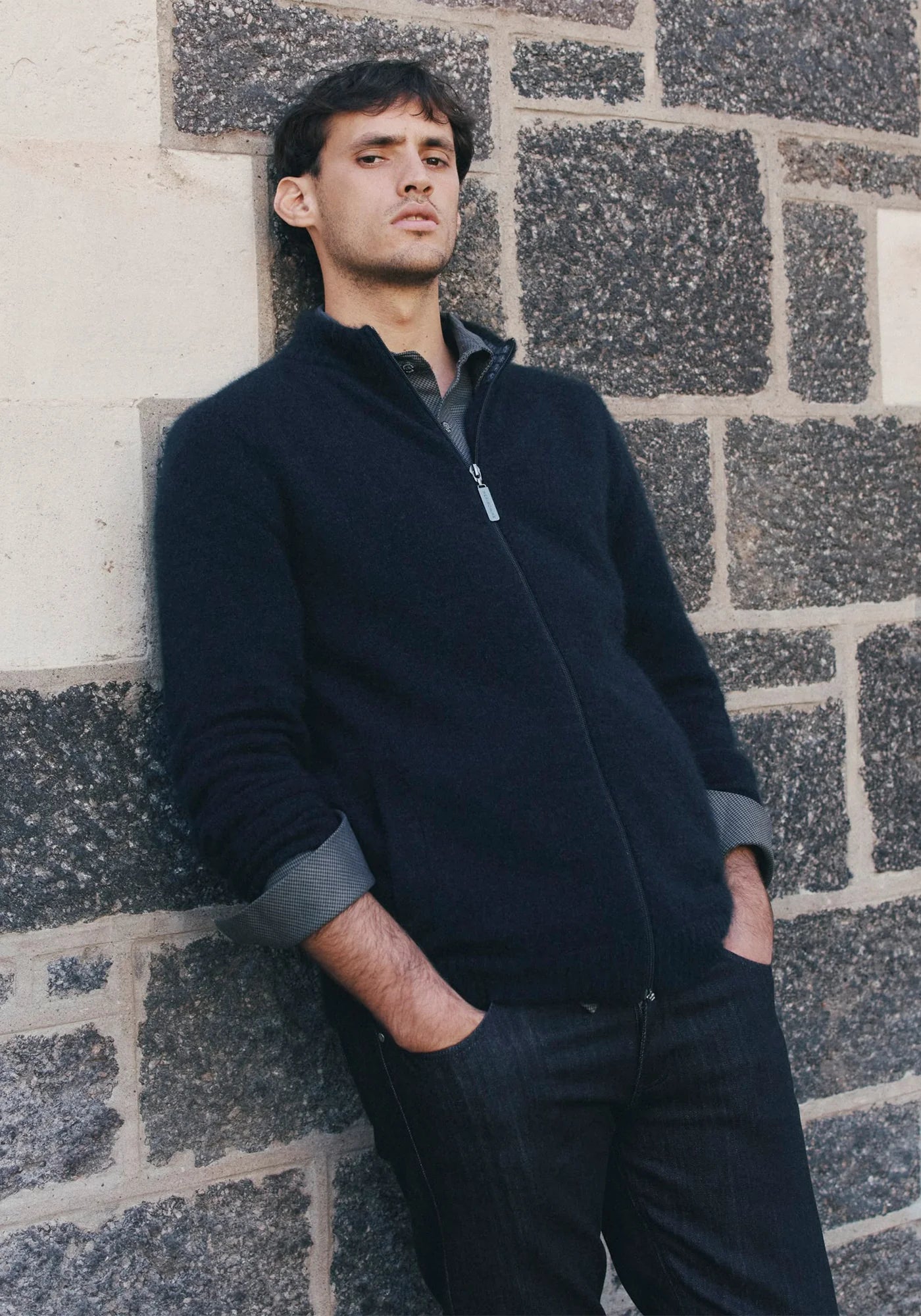 Merinomink Mens Whittaker Zip Jacket