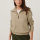 Merinomink Womens Corinne Zip Sweater