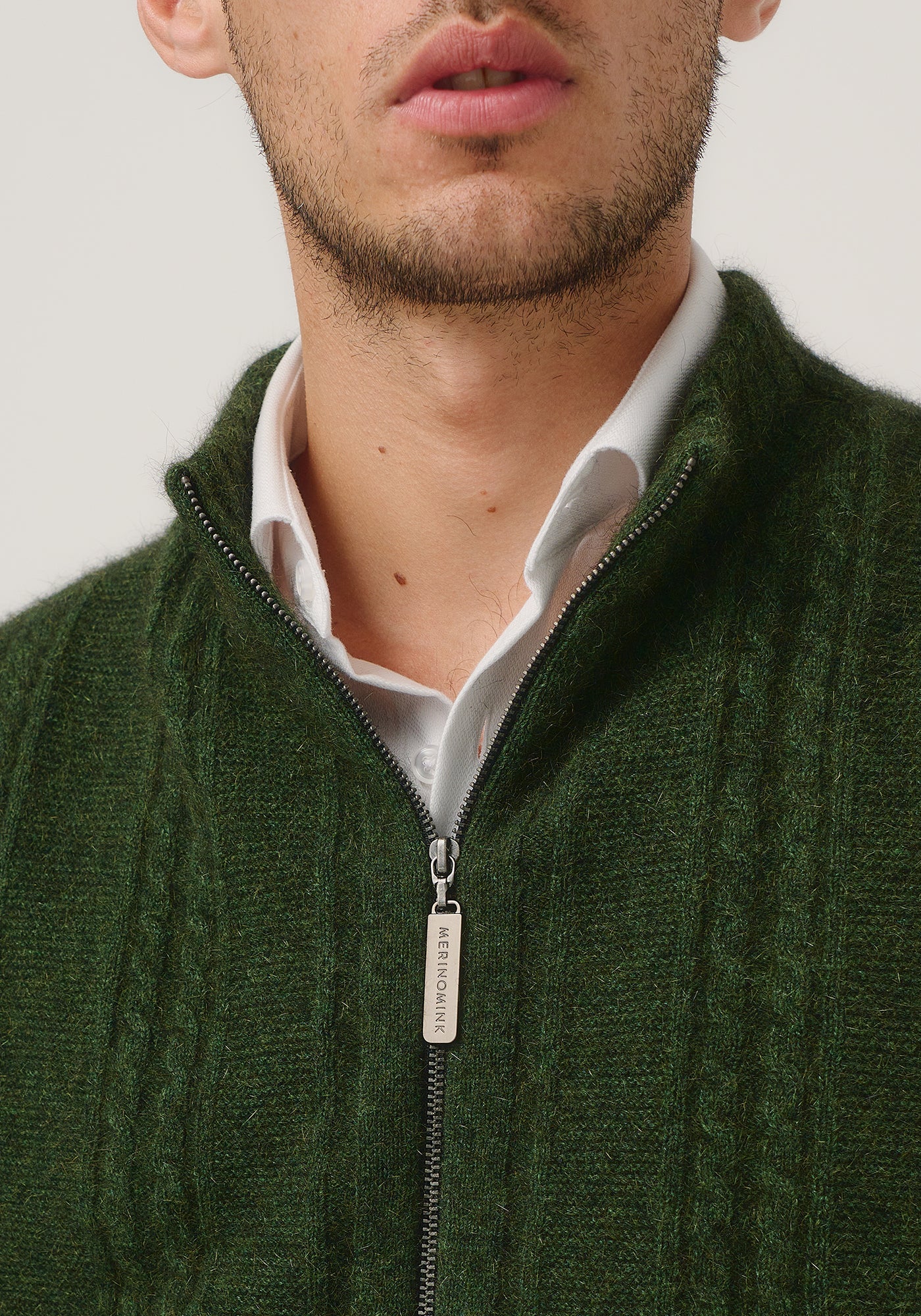 Merinomink Mens Henry Zip Vest