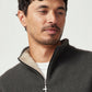Untouched World Mens Ecopossum Estuary Half Zip