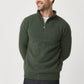 Untouched World Mens Ecopossum Estuary Half Zip